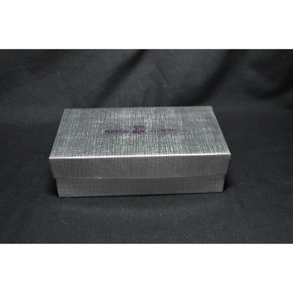 Bergdorf Goodman Porcelain Trinket Dish Hand Painted Cherry Themed With Gift Box - Picture 12 of 12